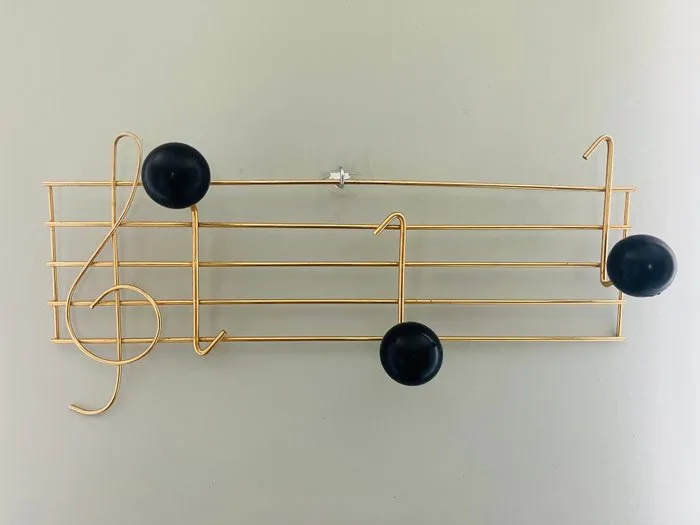 Coat rack - Brass - "Staff" – Italy