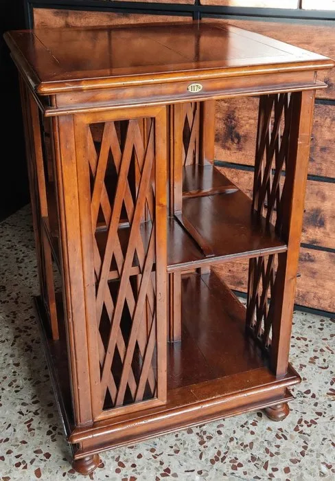 Assi d'Asolo, Girevole - Bookcase - Mahogany - Victorian Style, 1950